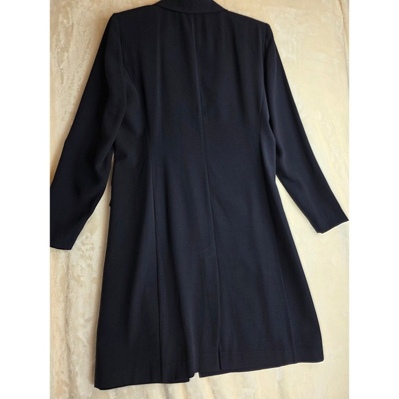 Vintage Y2K Danny Nicole Navy Blue Blazer and Pant Suit Set Women's Size 10 - Picture 9 of 16